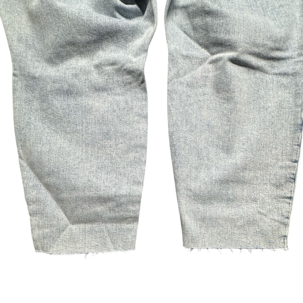 Old Navy Curvy OG Straight Ankle High Rise Jeans Plus Size 28 NWT Light Wash - Picture 4 of 15